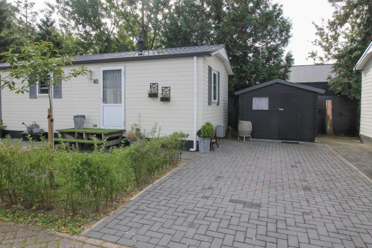 Sfeervol Chalet Op De Veluwe Putten Dış mekan fotoğraf