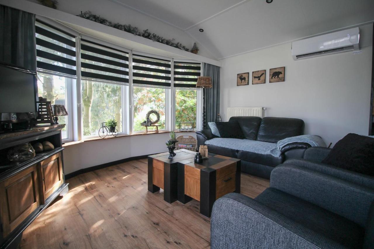 Sfeervol Chalet Op De Veluwe Putten Dış mekan fotoğraf