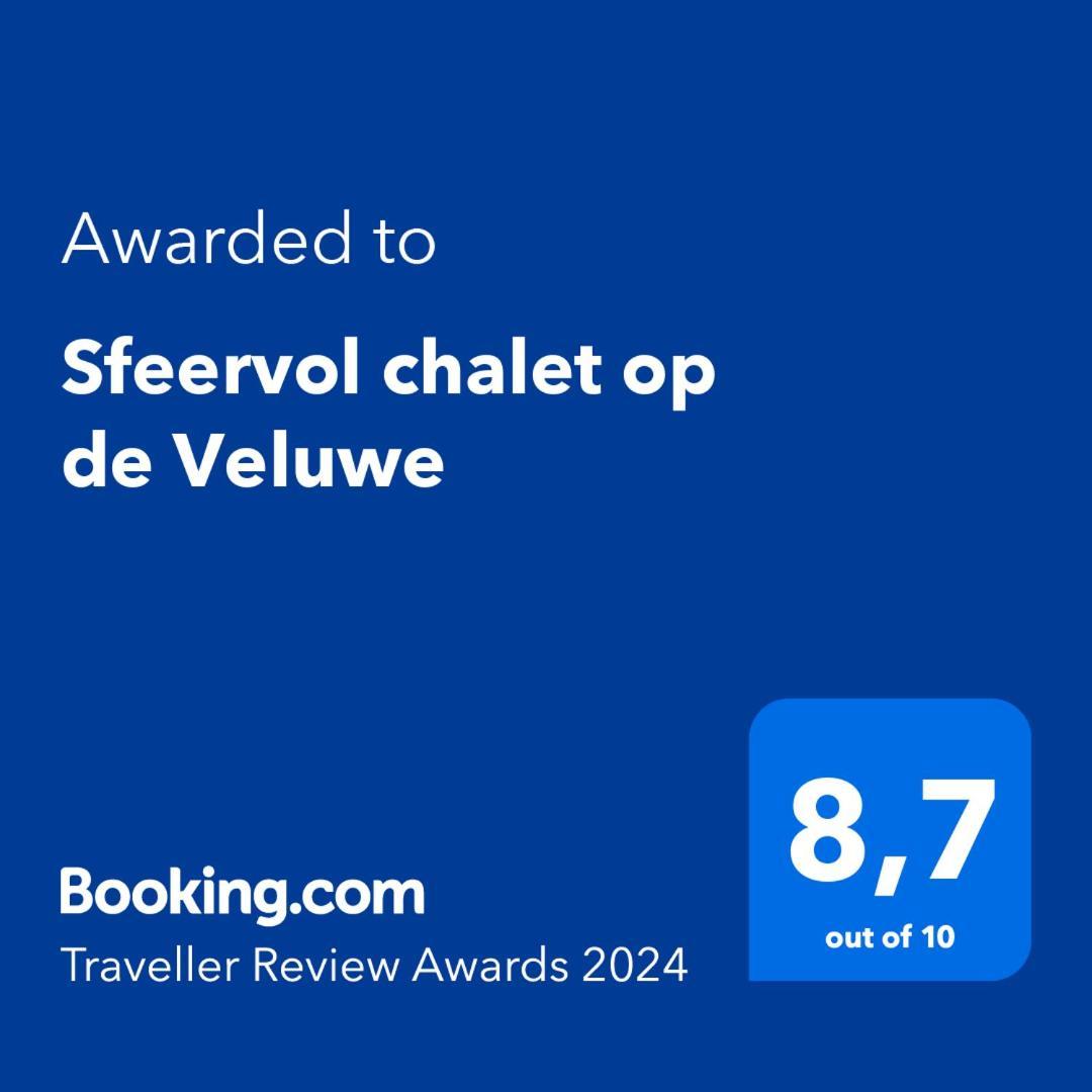 Sfeervol Chalet Op De Veluwe Putten Dış mekan fotoğraf