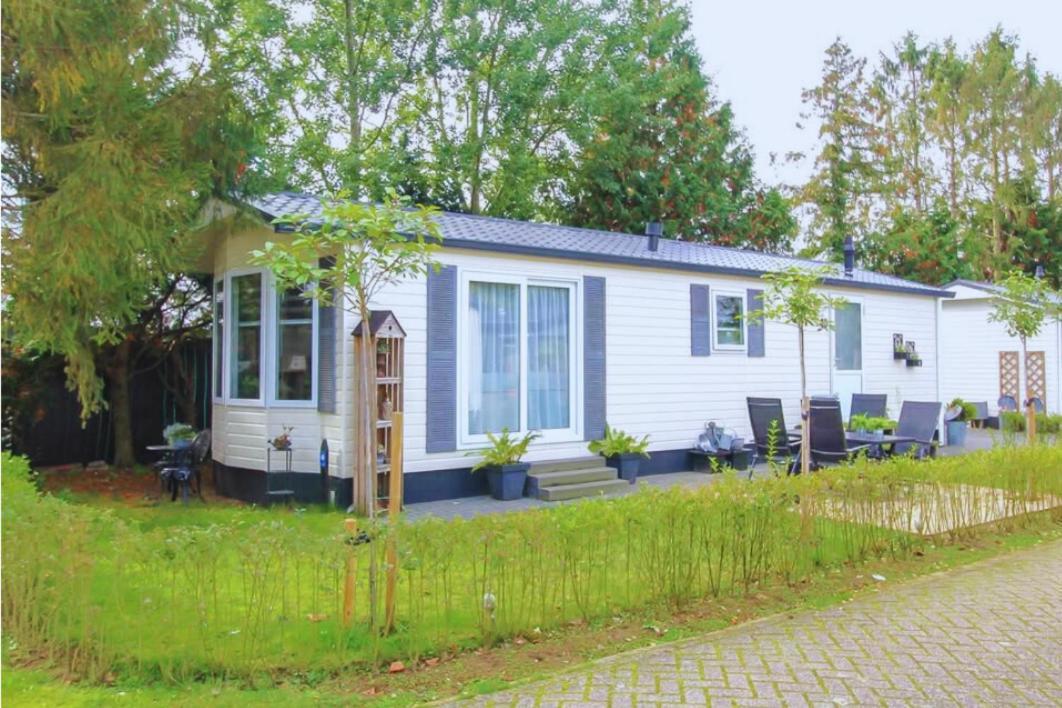 Sfeervol Chalet Op De Veluwe Putten Dış mekan fotoğraf